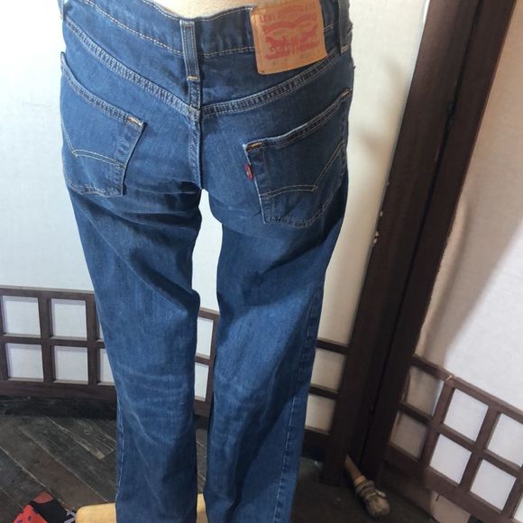 Levis 511 Jeans waist 29/34 length red logo on pocket - Picture 2 of 16
